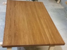 Столешница из дерева, дуб цельноламельный