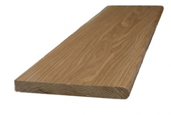 Подоконник из ясеня цельноламельного 40 х 300 х 1600 мм