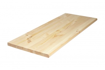 Подоконник из лиственницы цельноламельной 40 х 400 х 2800 мм