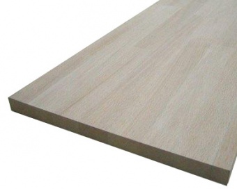 Подоконник из дуба сращенного 40 х 400 х 1200 мм
