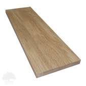 Подоконник из дуба цельноламельного 40 х 600 х1200 мм