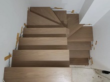 Деревянные ступени, массив