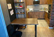 Новые фотографии готовых работ: стол в стиле лофт, кухонная столешница, подоконник с декоративным экраном, столешница из ясеня.